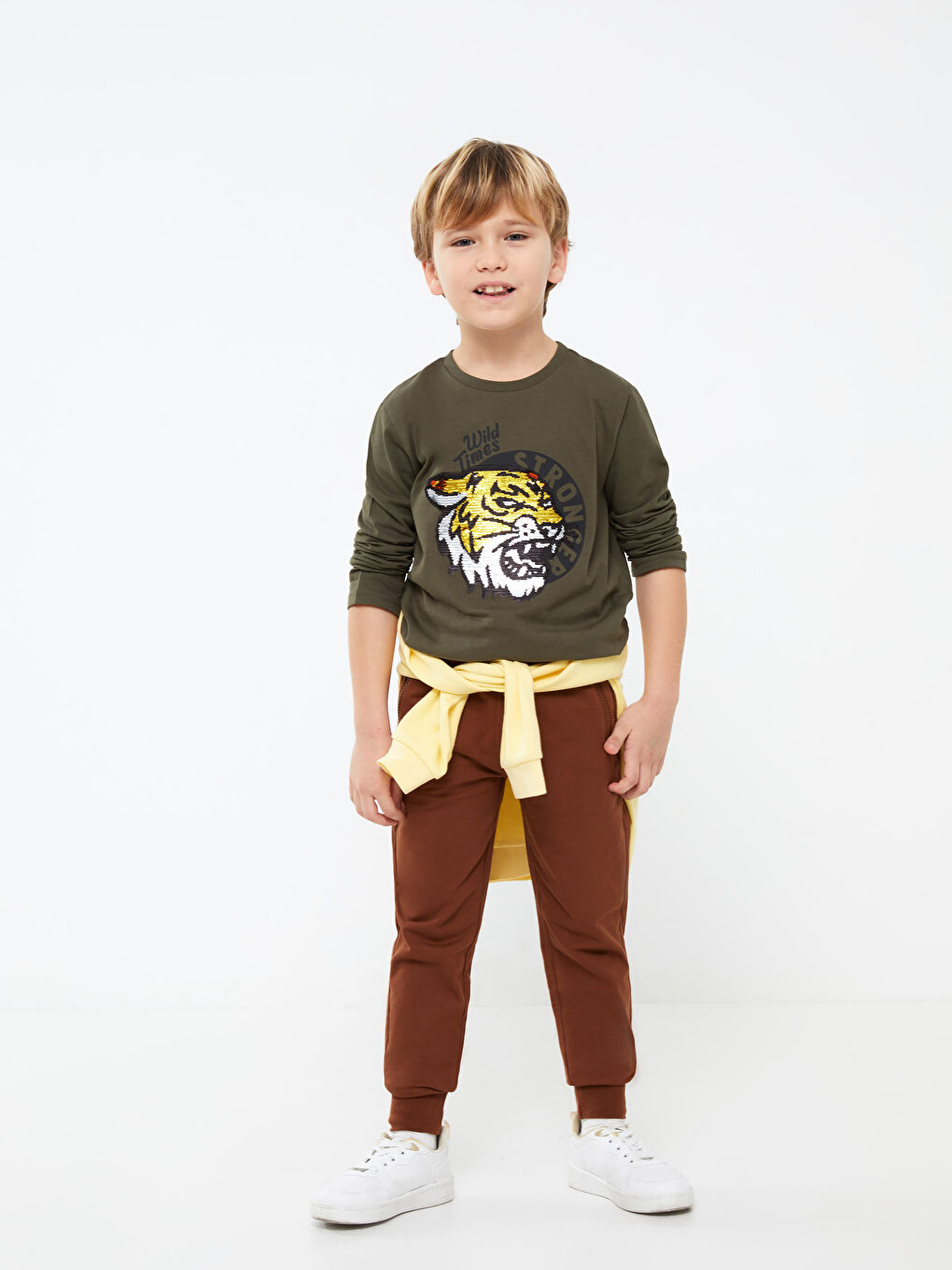 Dječak TAMNO ZELENA Majica kratkih rukava-2