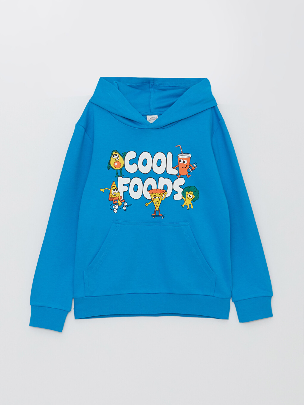 Hooded Printed Long Sleeve Boys' T-Shirt