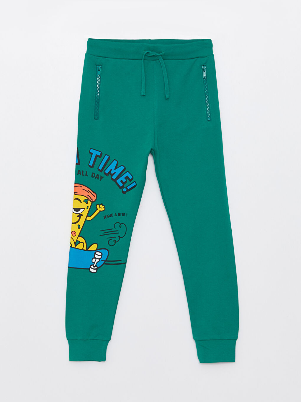 Pantalon de survêtement jogger imprimé à taille élastiquée pour garçons