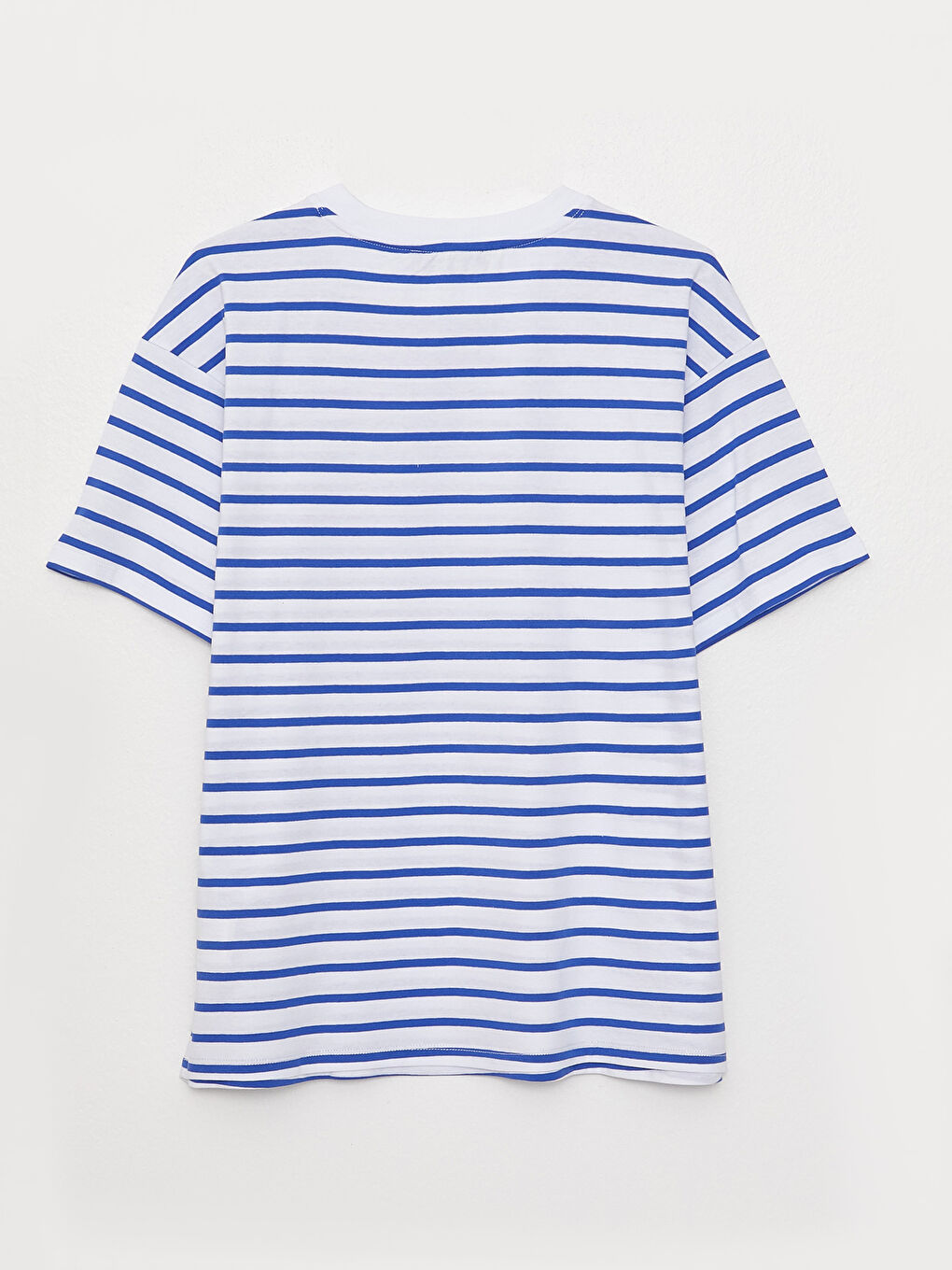 LCWAIKIKI Maternity Crew Neck Striped Short Sleeve Maternity T-Shirt -S37482Z8-LEN