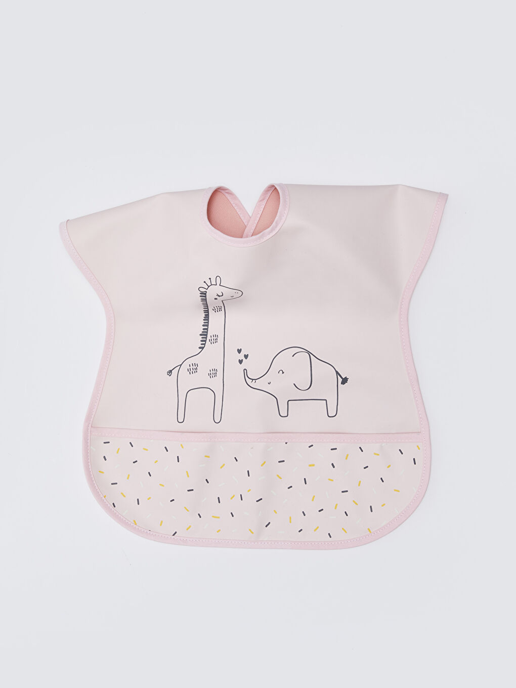 Kız Bebek Baskılı Faaliyet ve Mama Önlüğü