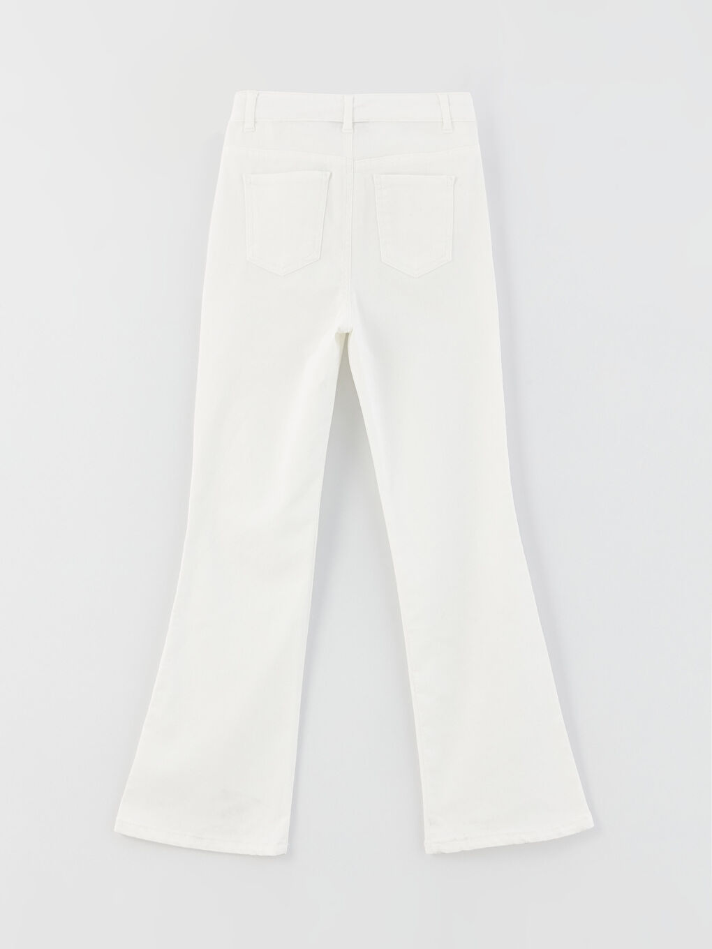 بنطلون بسيط واسع للبنات-1