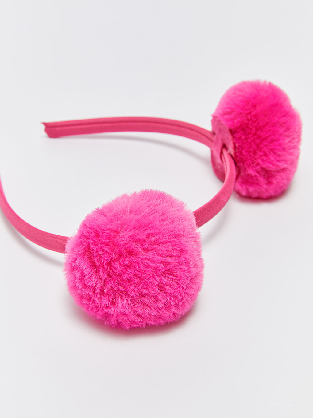 LCW baby Pembe Ponpon Detaylı Kız Bebek Taç - 4