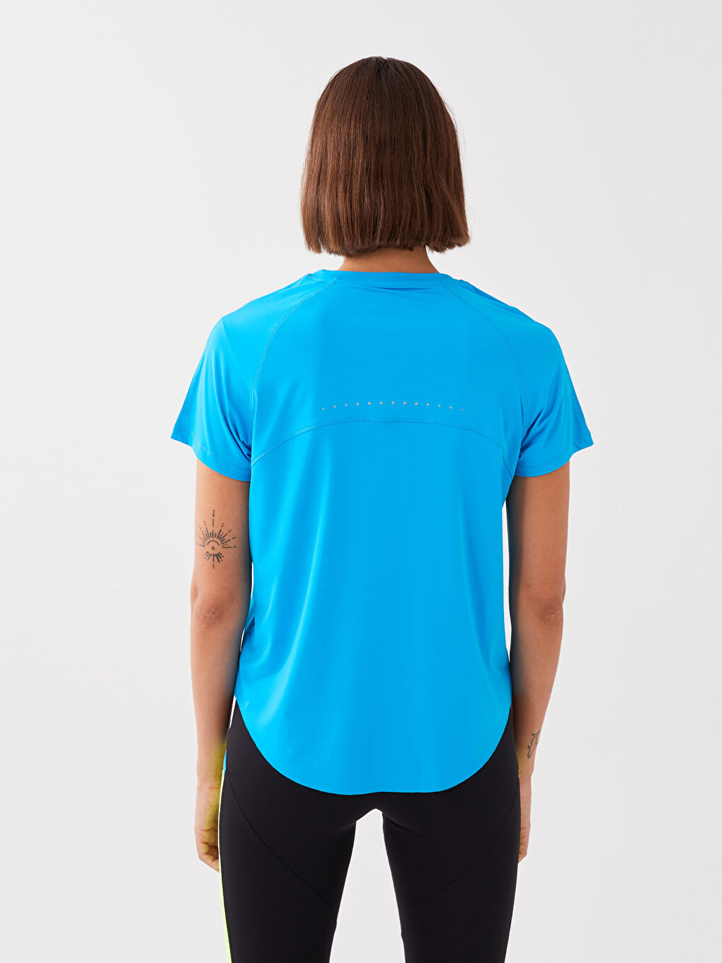 XSIDE ACTIVE Crew Neck Reflector Printed Short Sleeve
