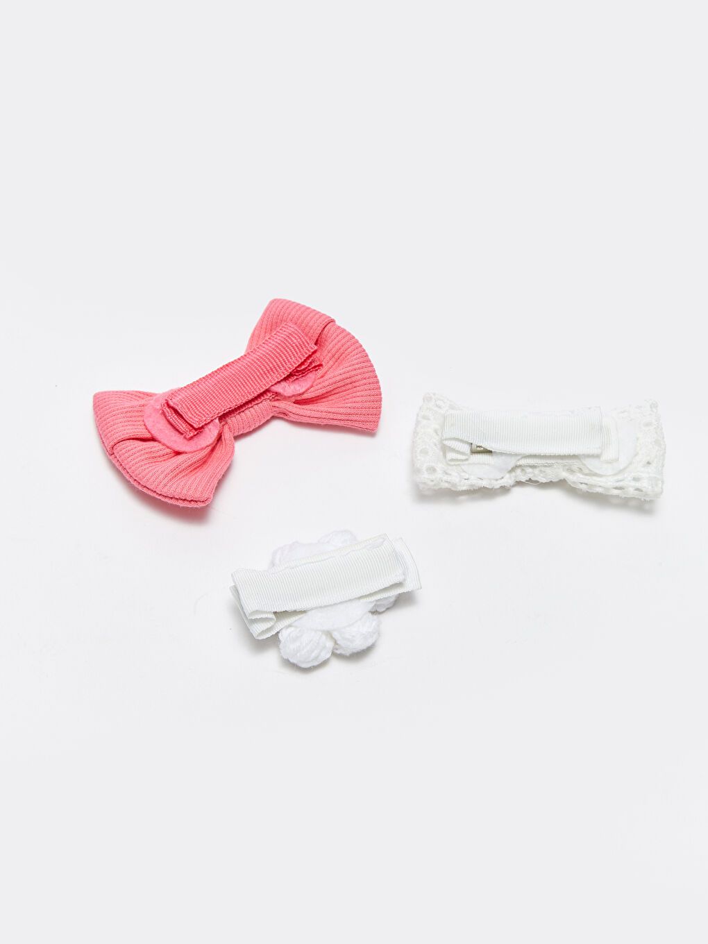 Agrafă de Păr Handmade pentru Bebeluși Fete 3 Bucăți-1