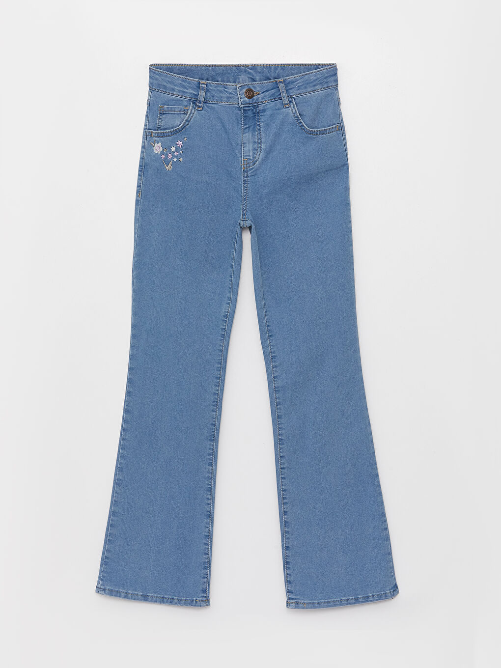 LC Waikiki Izvezene Zvoncare Farmerke za Devojčice -S37618Z4-H45