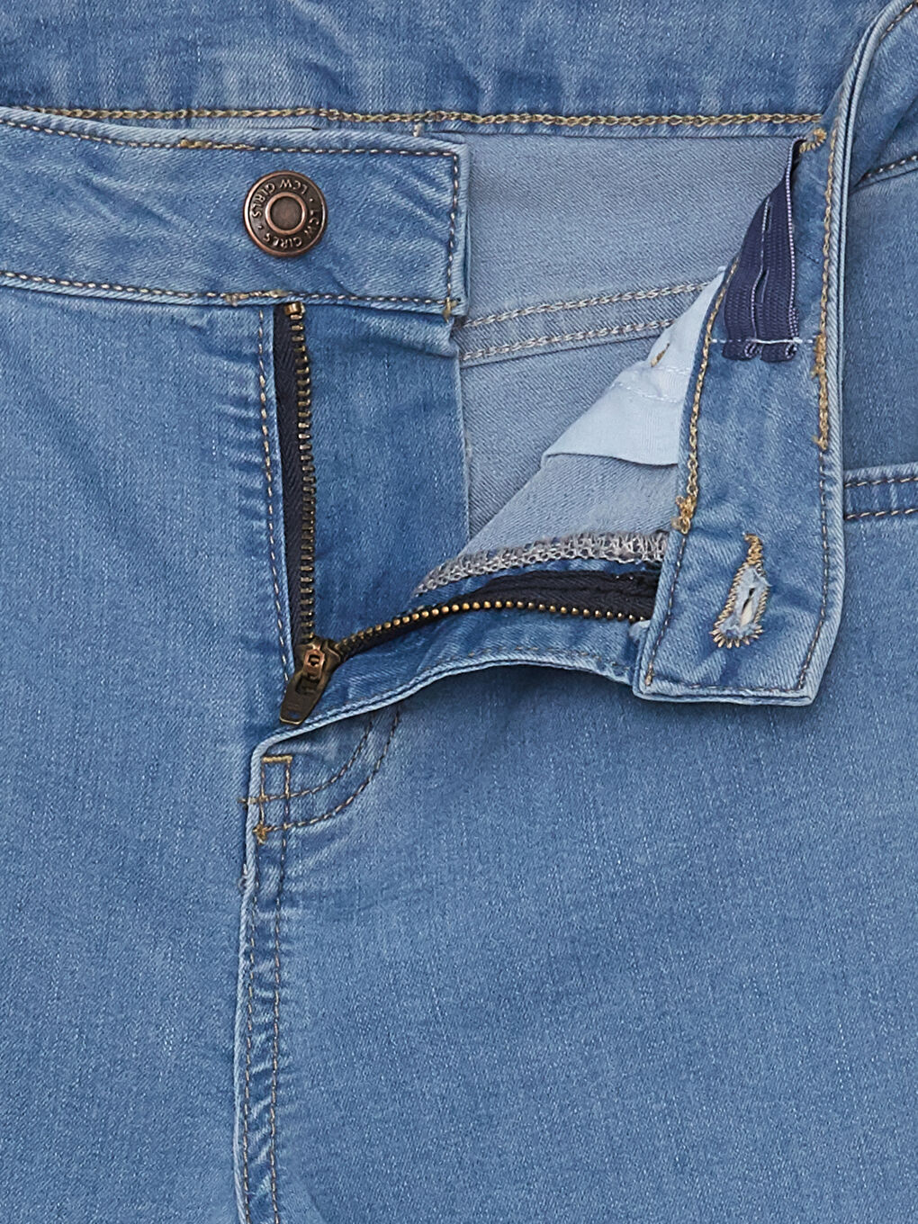 LC Waikiki Izvezene Zvoncare Farmerke za Devojčice -S37618Z4-H45