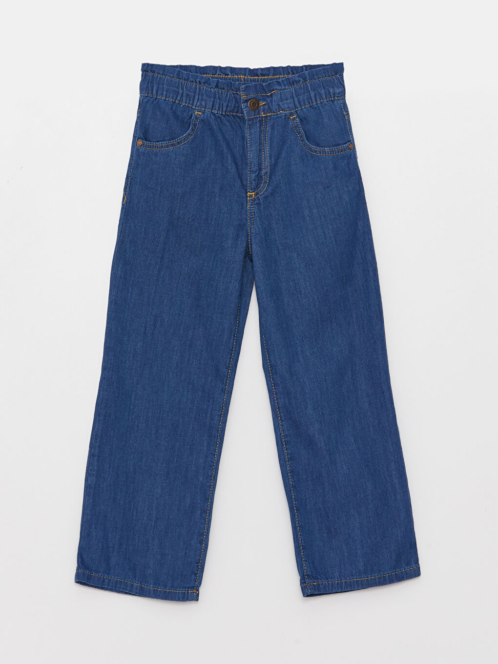Paperbag Fit Girls Jeans-2