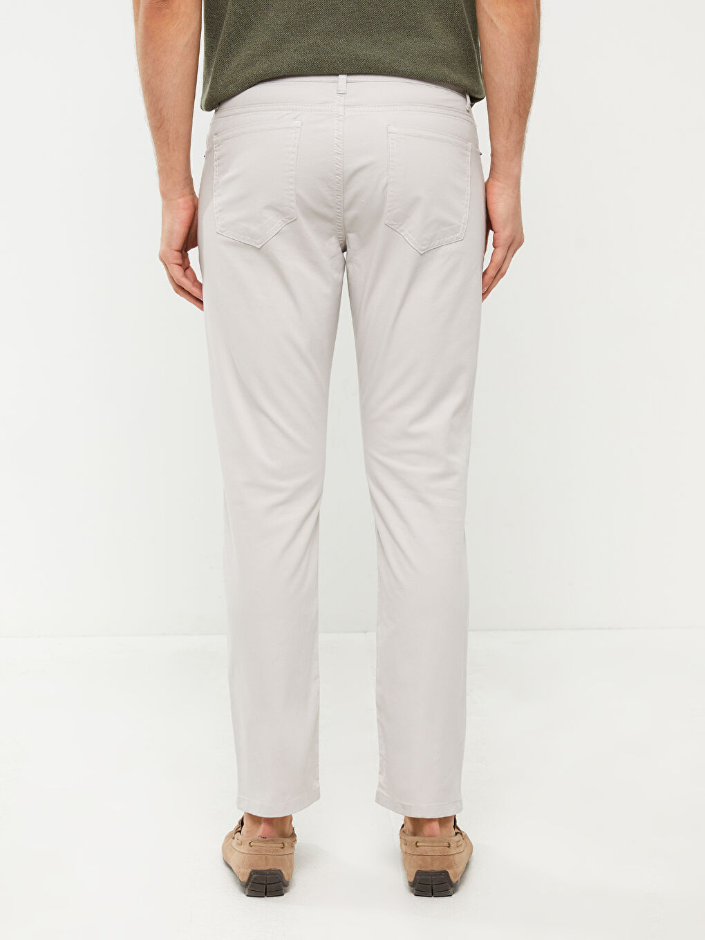 LCWAIKIKI Classic Slim Fit Gabardine Men's Chino Trousers -S37632Z8-P7S