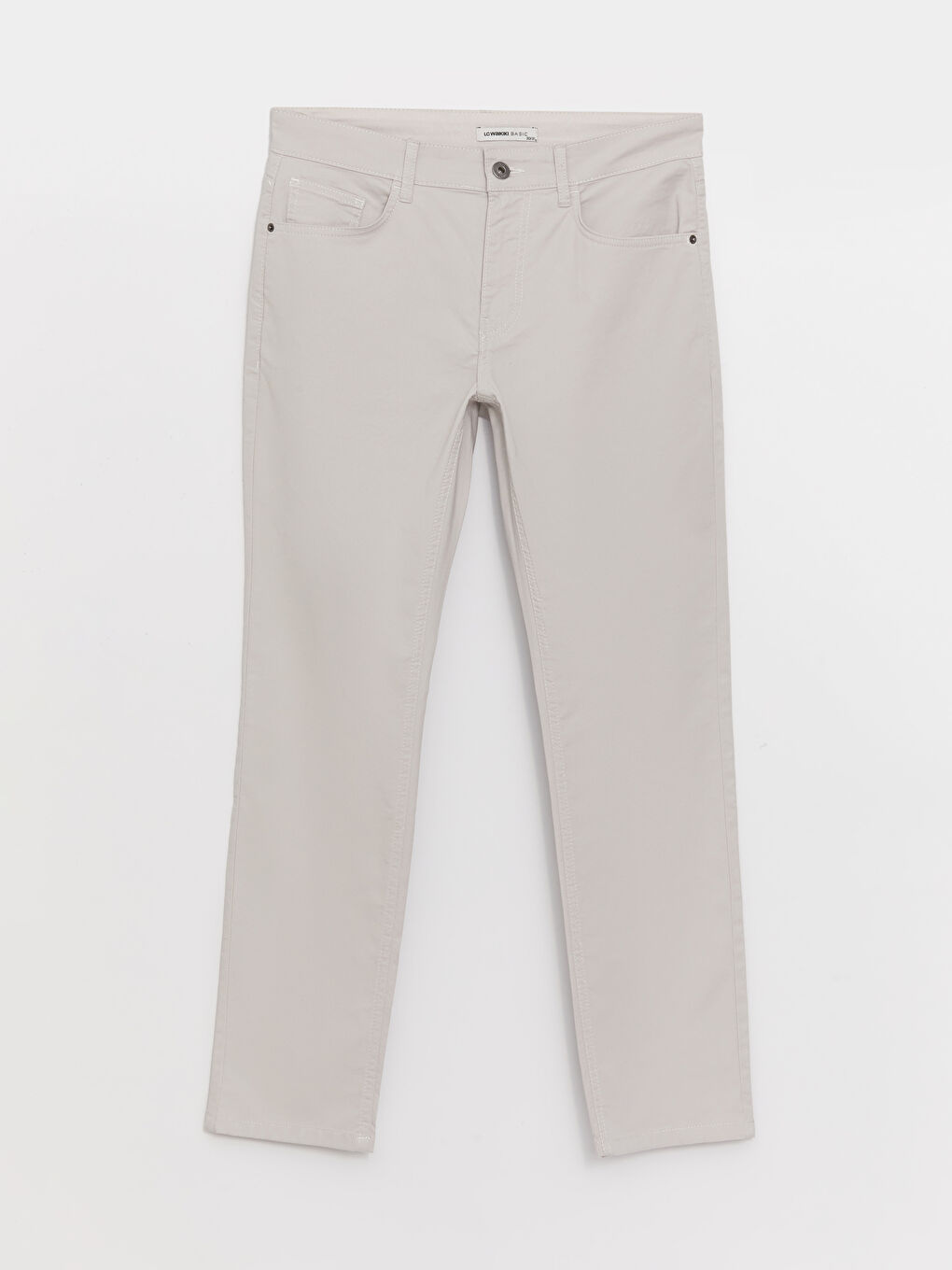 LCWAIKIKI Classic Slim Fit Gabardine Men's Chino Trousers -S37632Z8-P7S