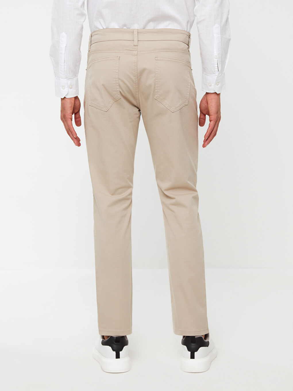 LCWAIKIKI Classic Slim Fit Gabardine Men's Chino Trousers -S37632Z8-S2N