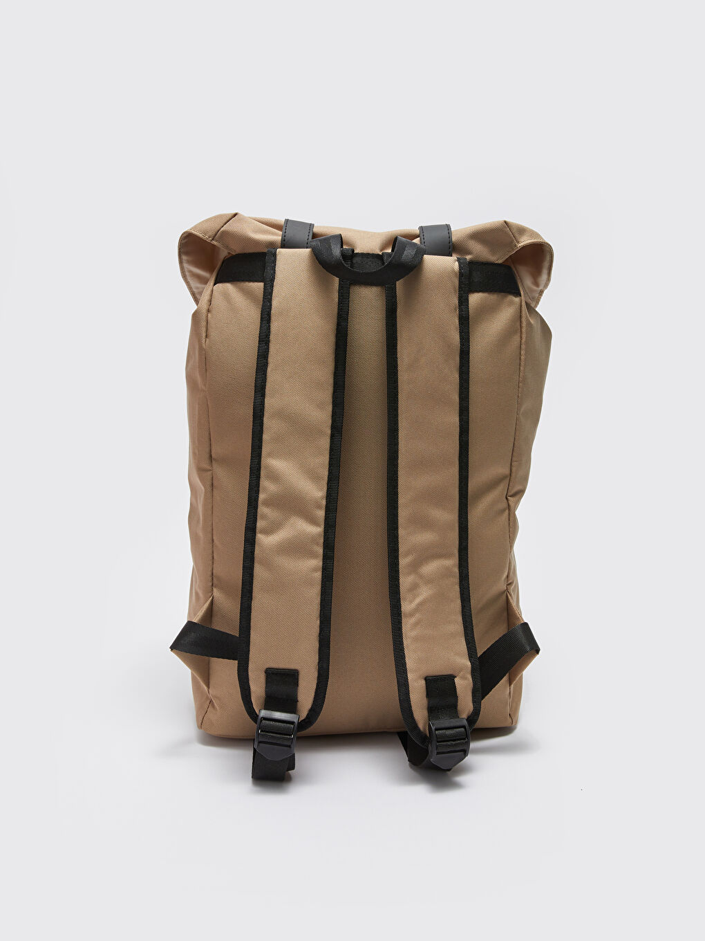 Bej Çok Bölmeli Erkek Sırt Çantası-4