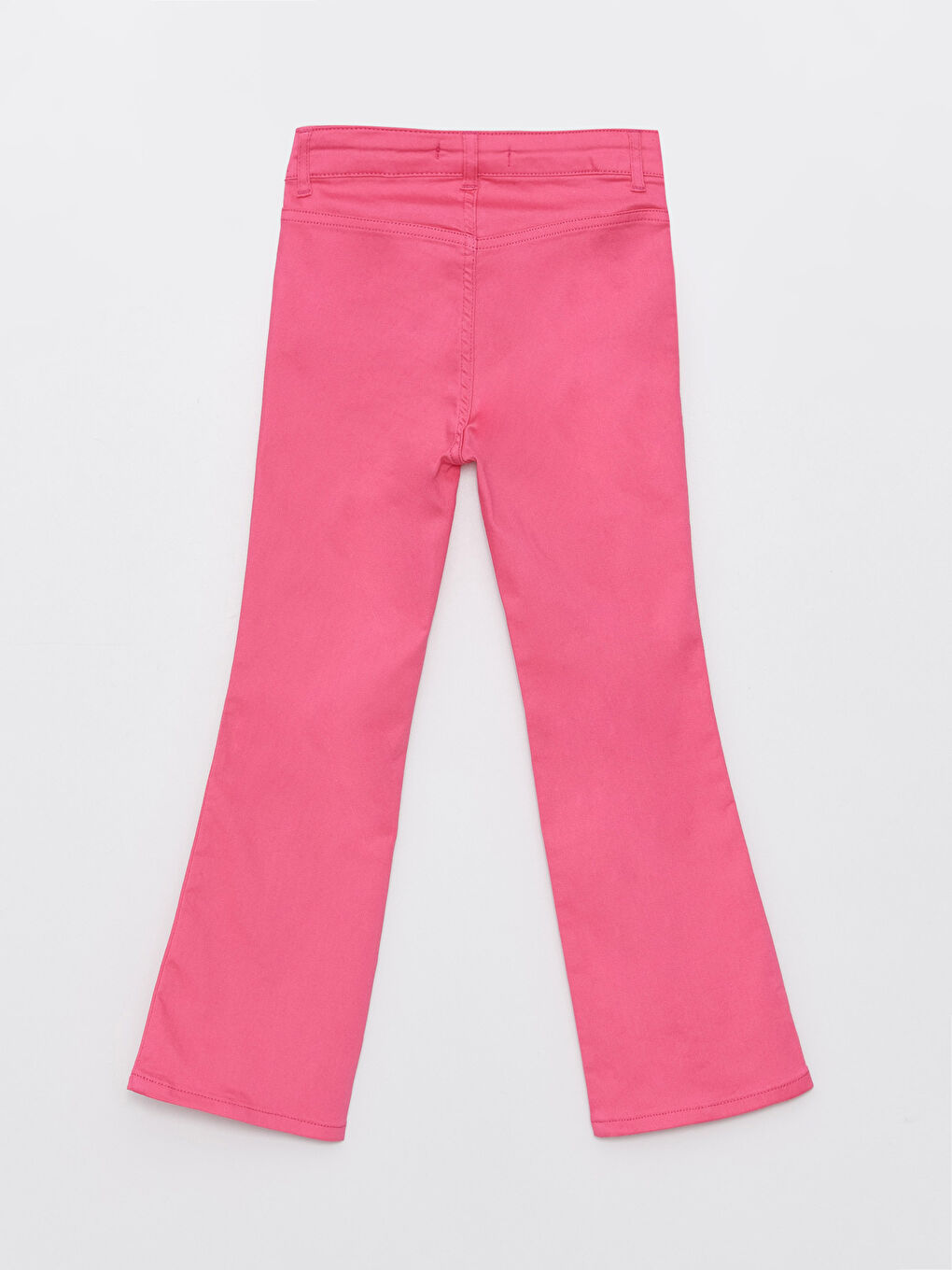 LCW Kids Basic Bell-Bottoms Gabardine Girl Trousers -S37645Z4-R0J