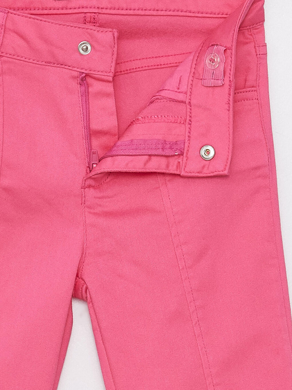 LCW Kids Basic Bell-Bottoms Gabardine Girl Trousers -S37645Z4-R0J