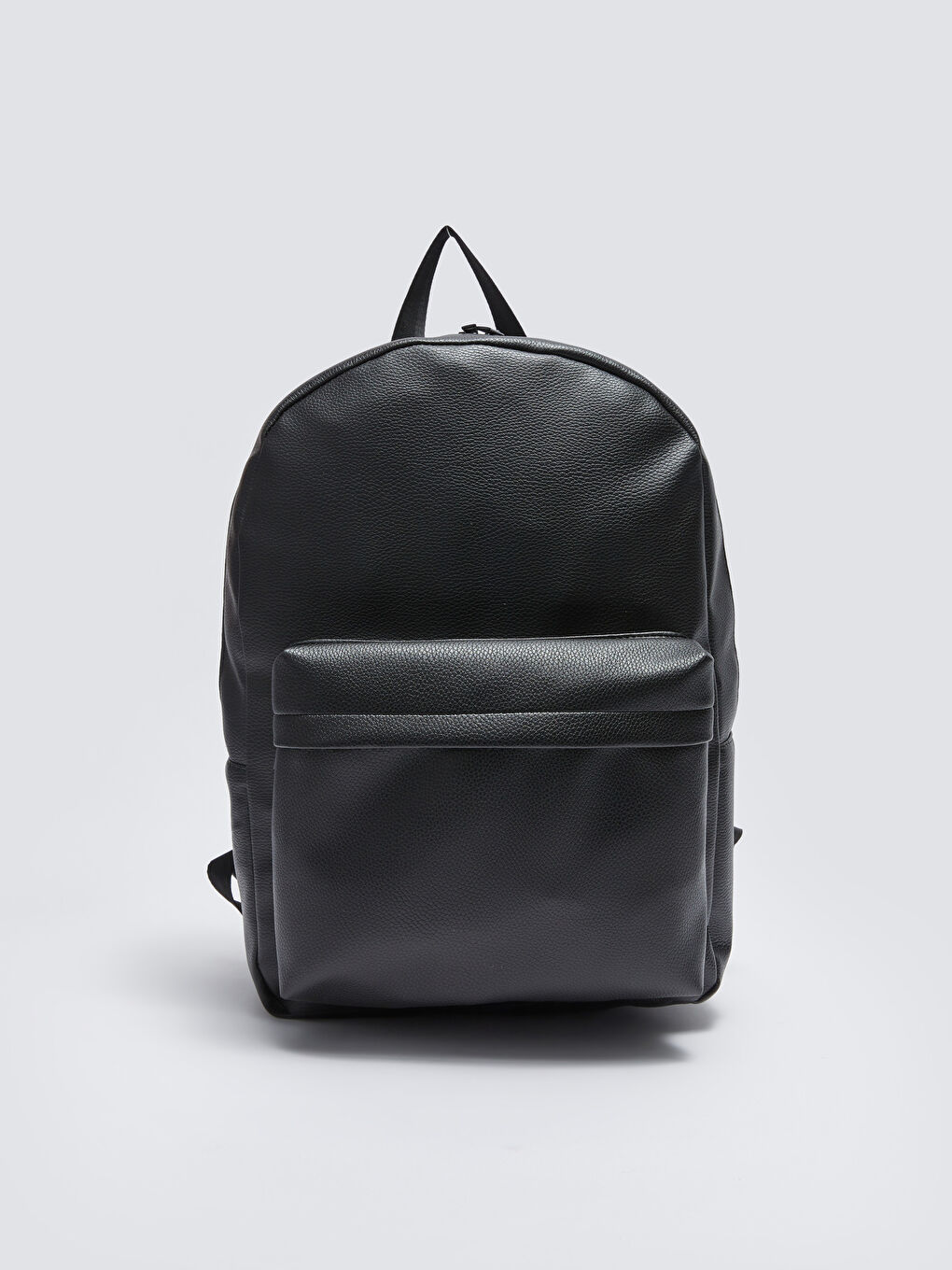 حقيبة ظهر جلد صناعي للرجال-2