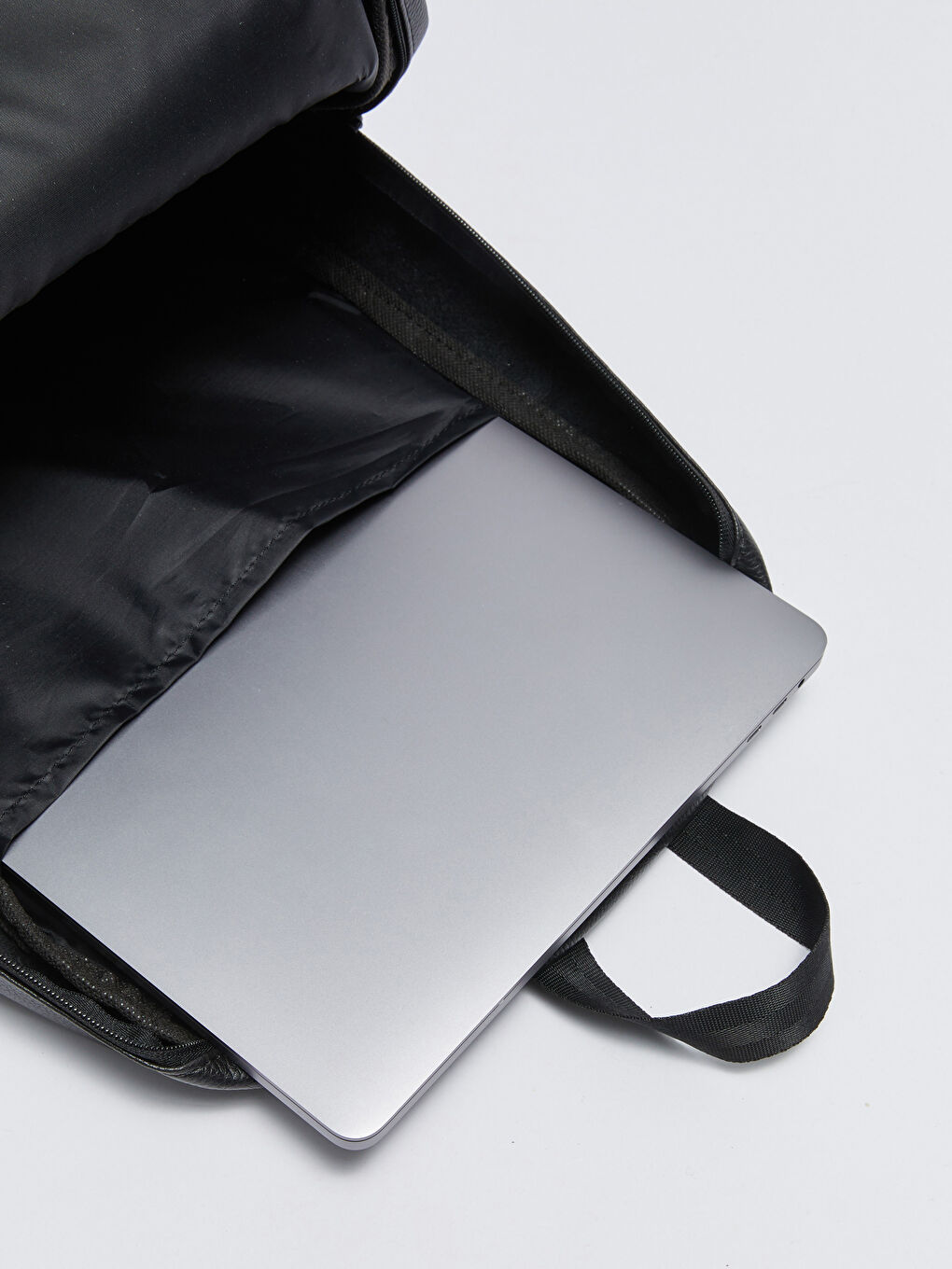 حقيبة ظهر جلد صناعي للرجال-5