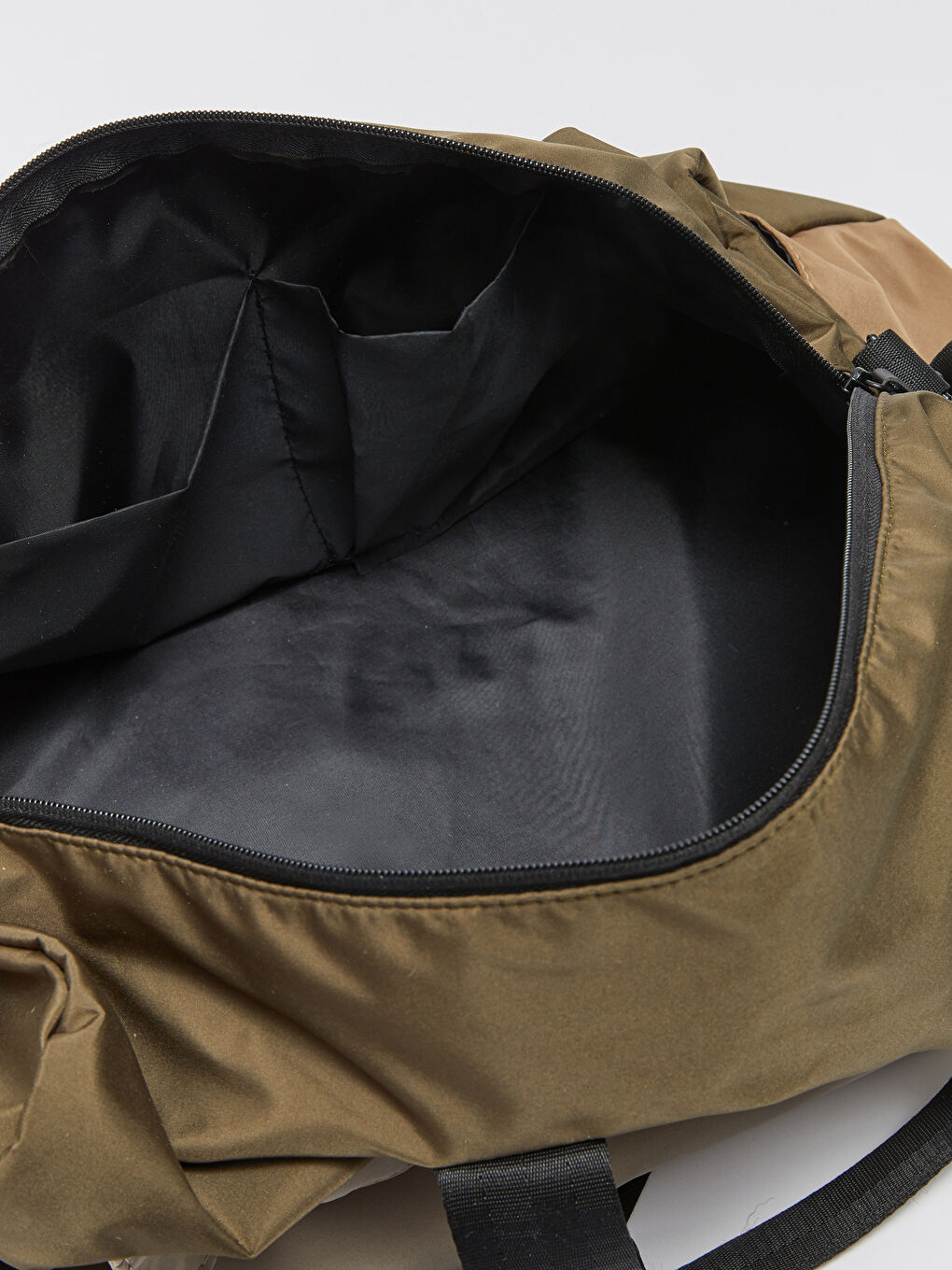 Yeşil Renk Bloklu Erkek Spor Çantası-4