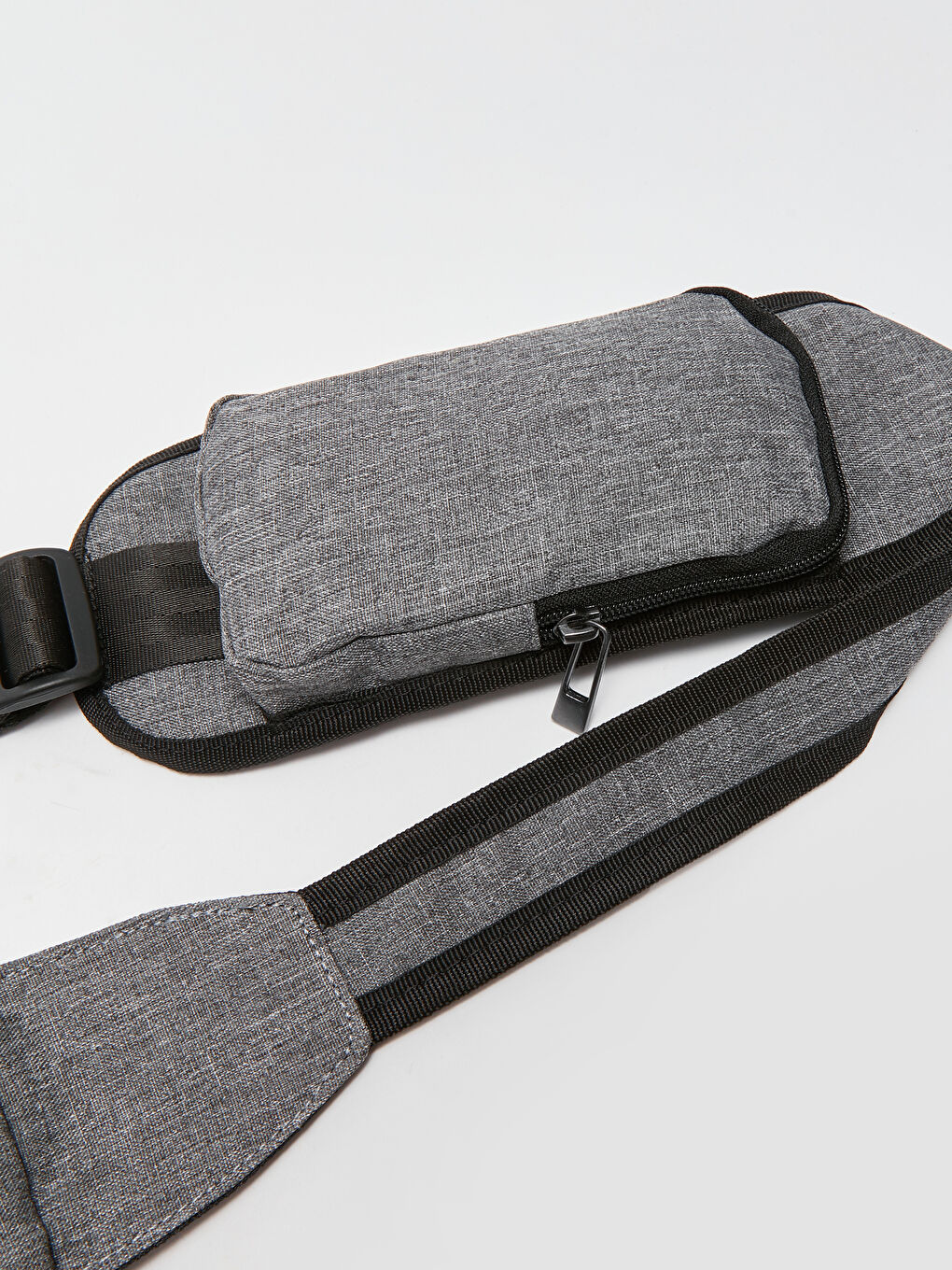 Gri Erkek Göğüs Çantası-6