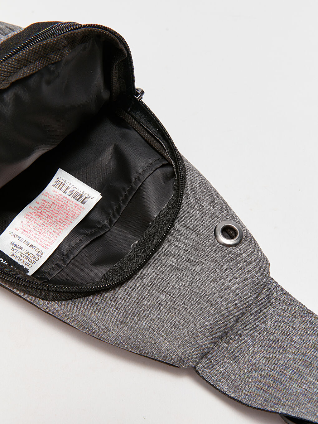 Gri Erkek Göğüs Çantası-7