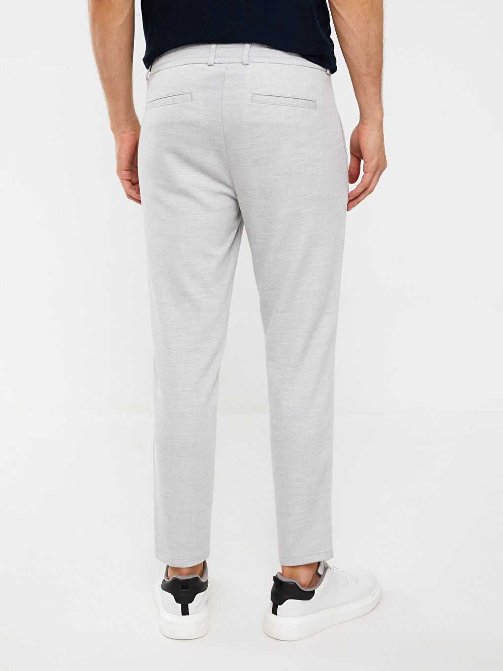 Gri Slim Fit Erkek Pantolon-3