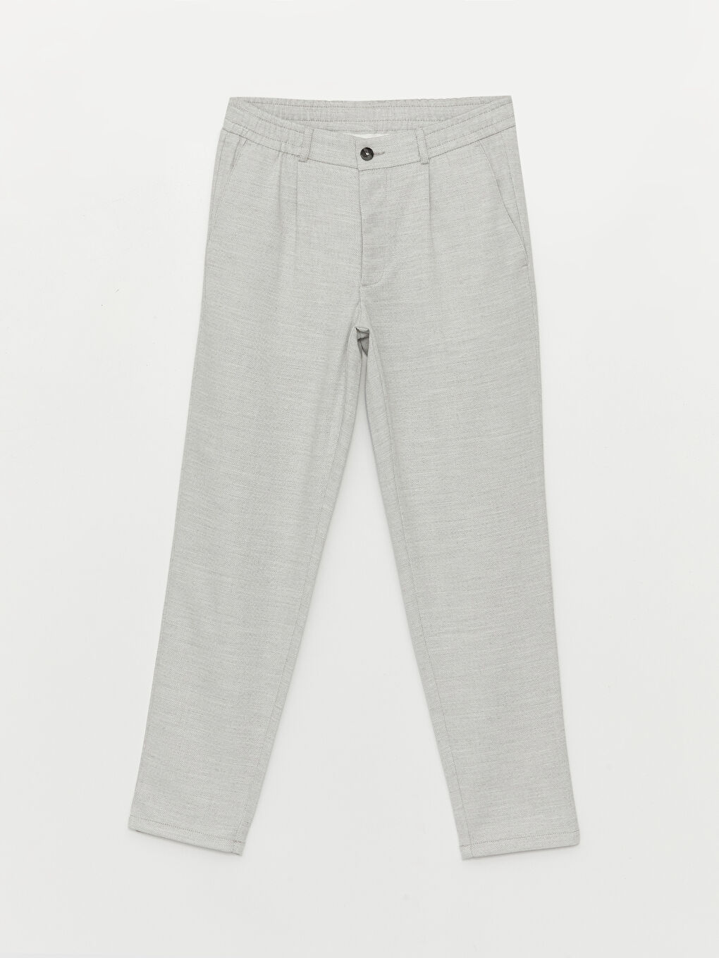 Gri Slim Fit Erkek Pantolon-4