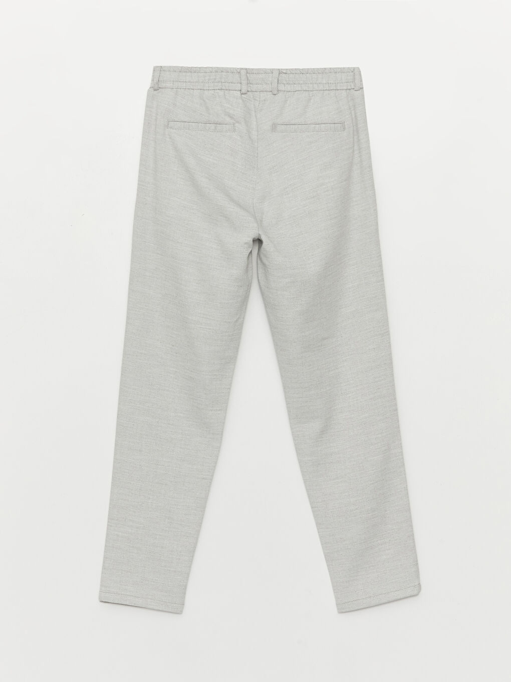 Gri Slim Fit Erkek Pantolon-5