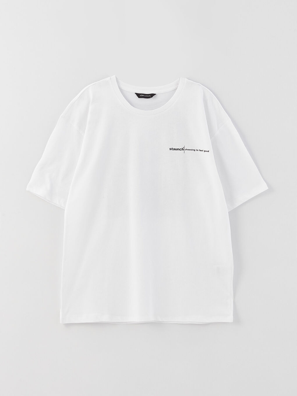 მრგვალი საყელო მოკლე სახელო ნაბეჭდი კომბინირებული ბამბის მამაკაცის მაისური-5