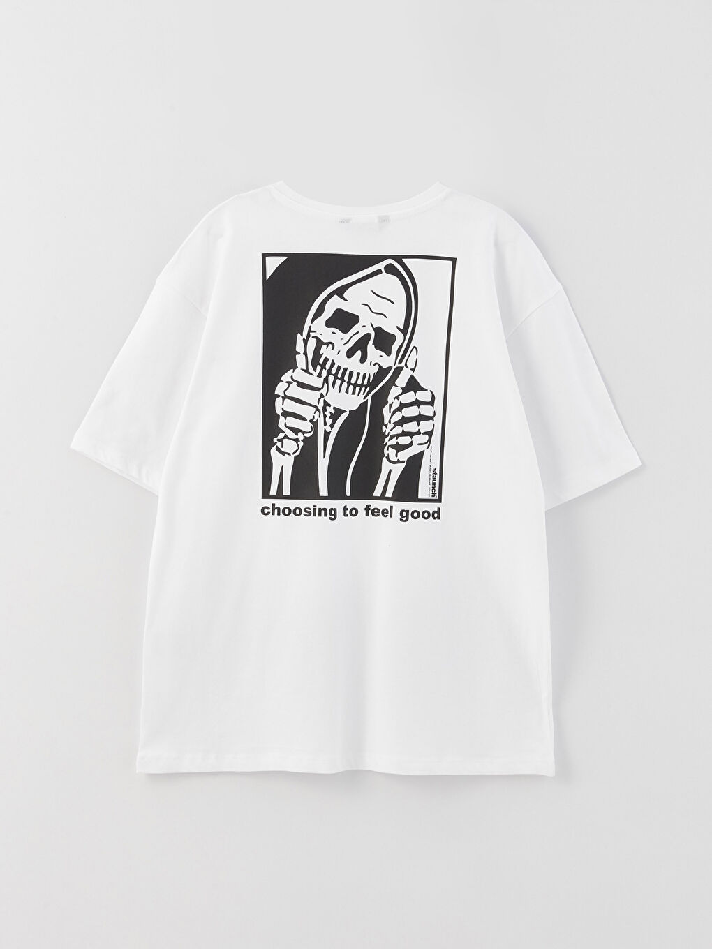 მრგვალი საყელო მოკლე სახელო ნაბეჭდი კომბინირებული ბამბის მამაკაცის მაისური-6