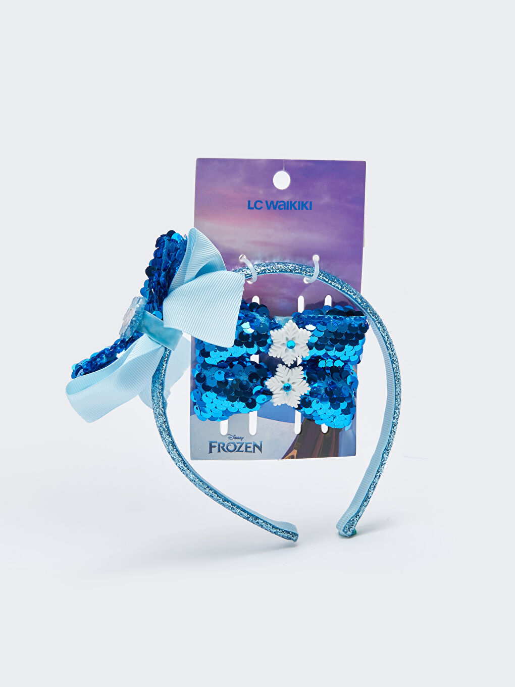 Frozen ლიცენზირებული გოგონას გვირგვინის და ბალთის ნაკრები