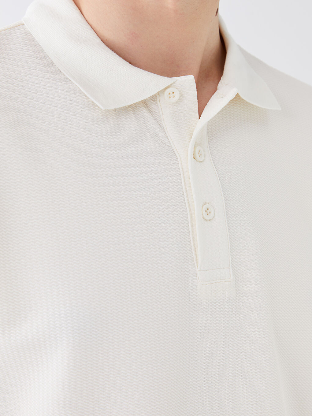 تيشيرت ياقة بولو كم قصير للرجال-4