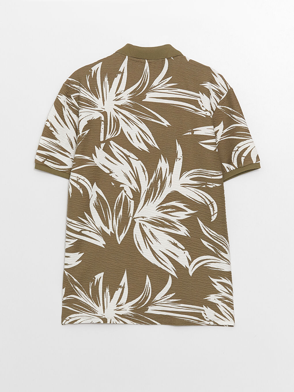 LCW Vision T-shirt à motifs à manches courtes pour hommes avec col polo-6