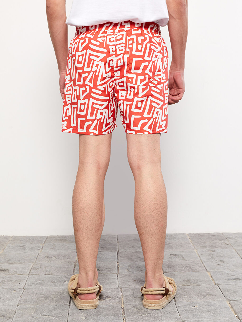 Short Pattern Men's Swimwear -S37780Z8-LTQ