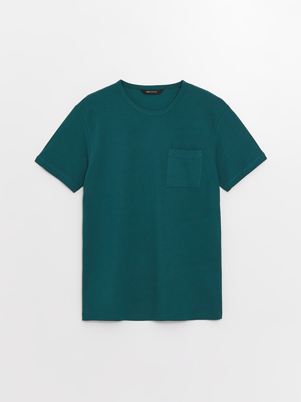 Crew Neck Short Sleeve Men's T-Shirt-5