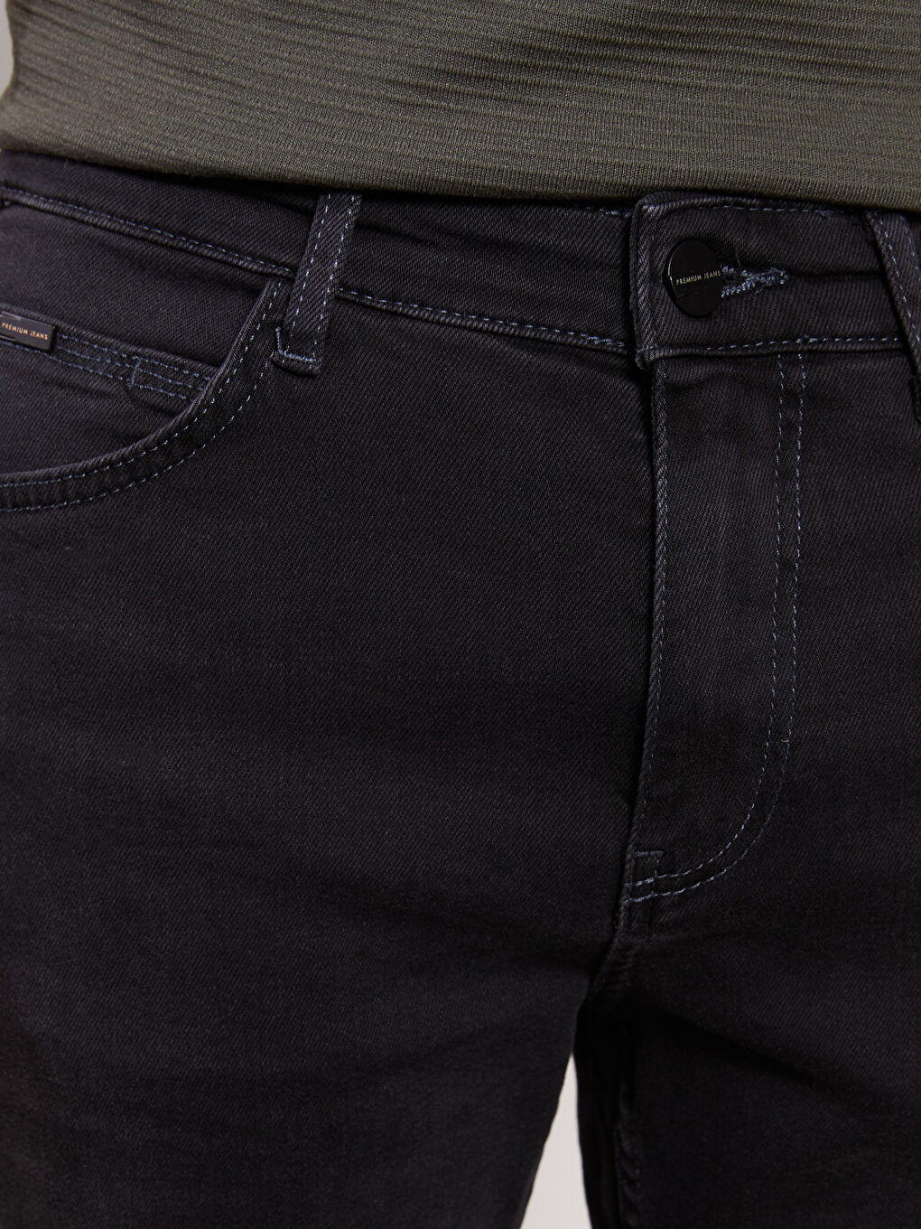 LCW Jeans Gri Standart Kalıp Erkek Jean Şort - 2