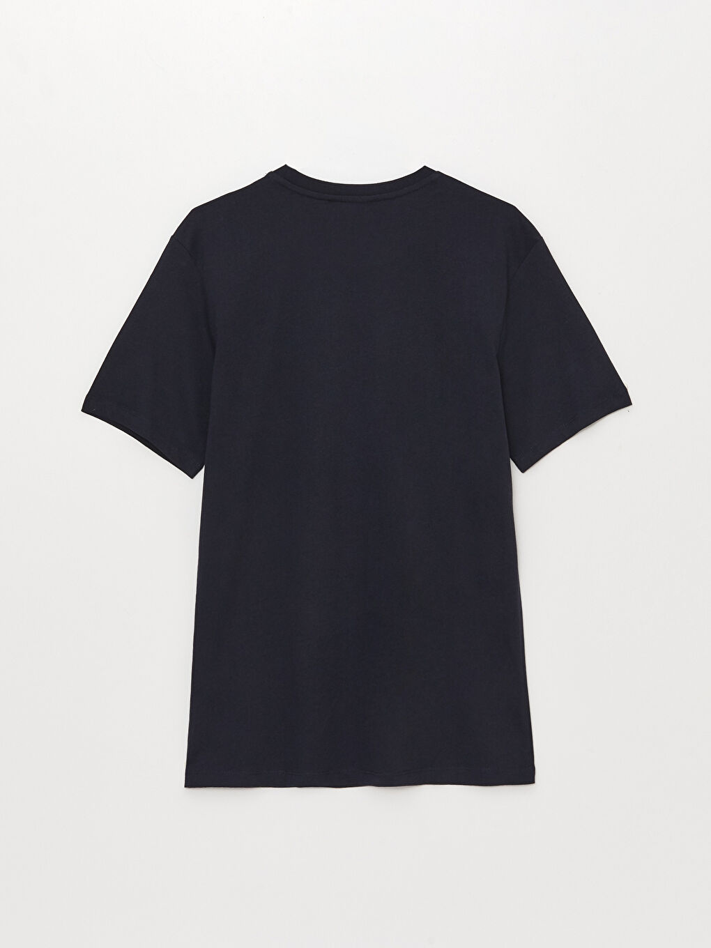 Crew Neck Short Sleeve Printed Combed Cotton Men's T-shirt-6