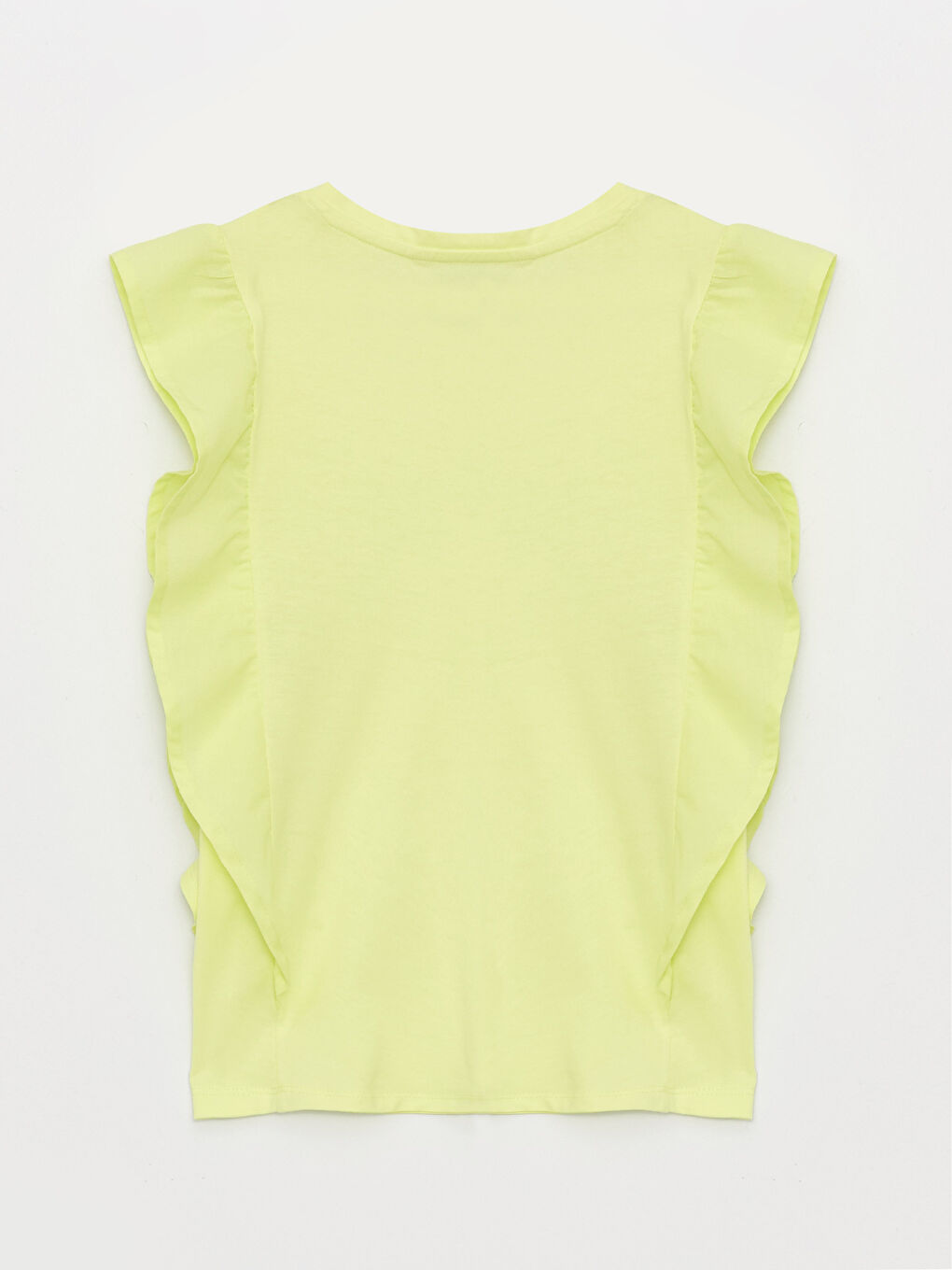 T-shirt pour Filles à Col Rond Imprimé à Manches Courtes-1