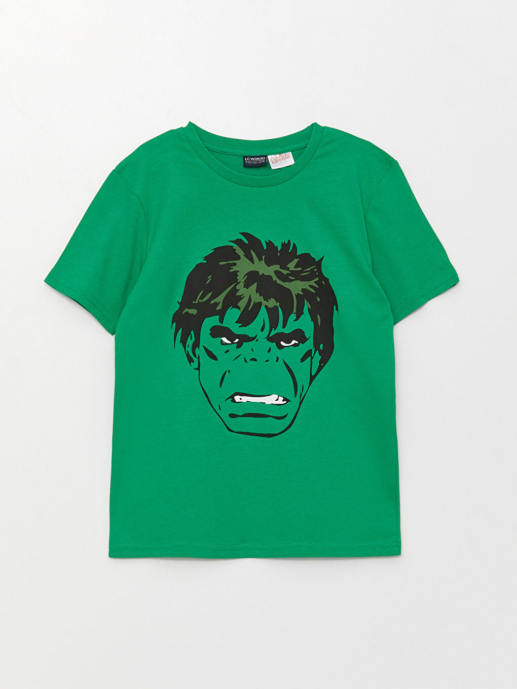 Crew Neck Marvel Printed Short Sleeve Boy T-Shirt 2-Pack-1