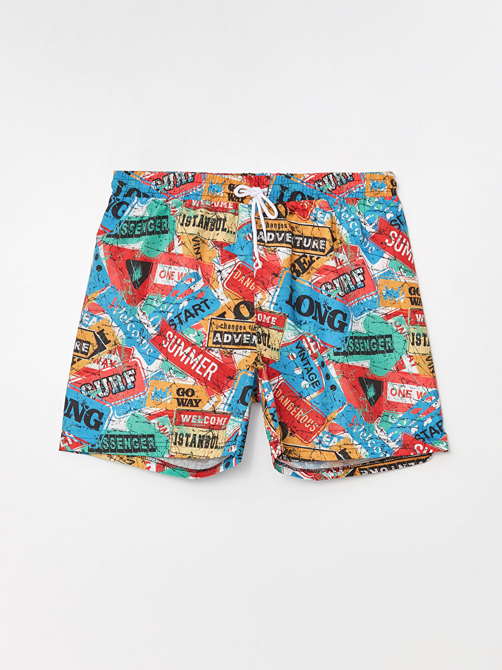 Short Pattern Men's Swimwear -S37866Z8-LQQ