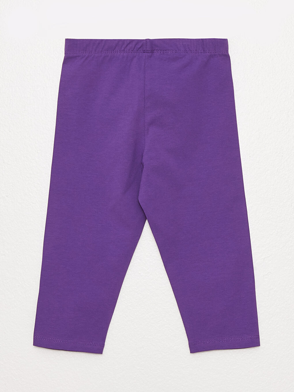 Elastic Waist Basic Cotton Girl Tights-1