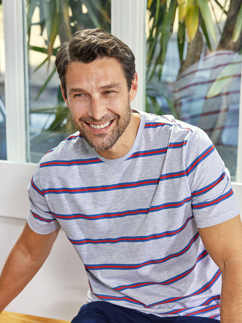 Regular Fit Men's Short Pyjama Set-2