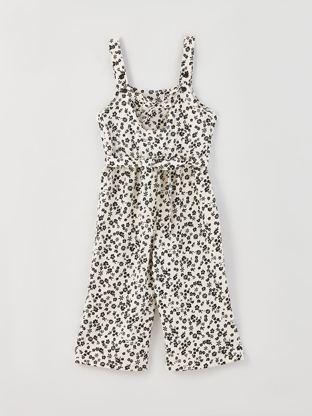 Комбинезон и футболка с принтом для девочки-2