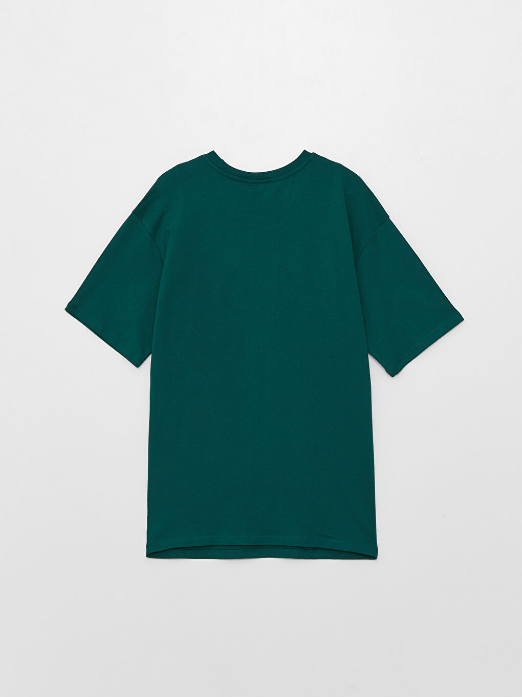 تيشيرت رجالي ياقة دائرية كم قصير مطبوع قطن ممشط-6