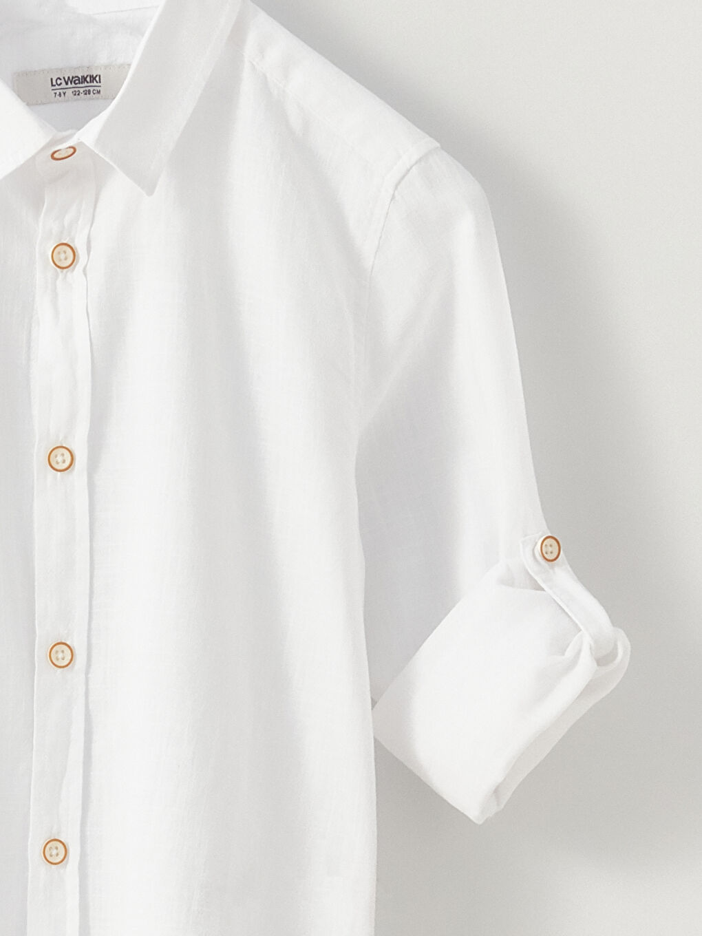 Basic Long Sleeve Boys' Shirt-3