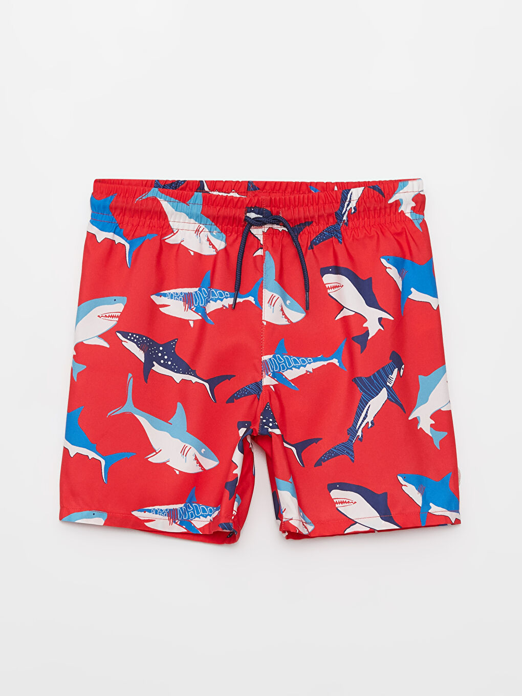 Elastic Waist Printed Boy's Swim Shorts -S37946Z4-LTQ