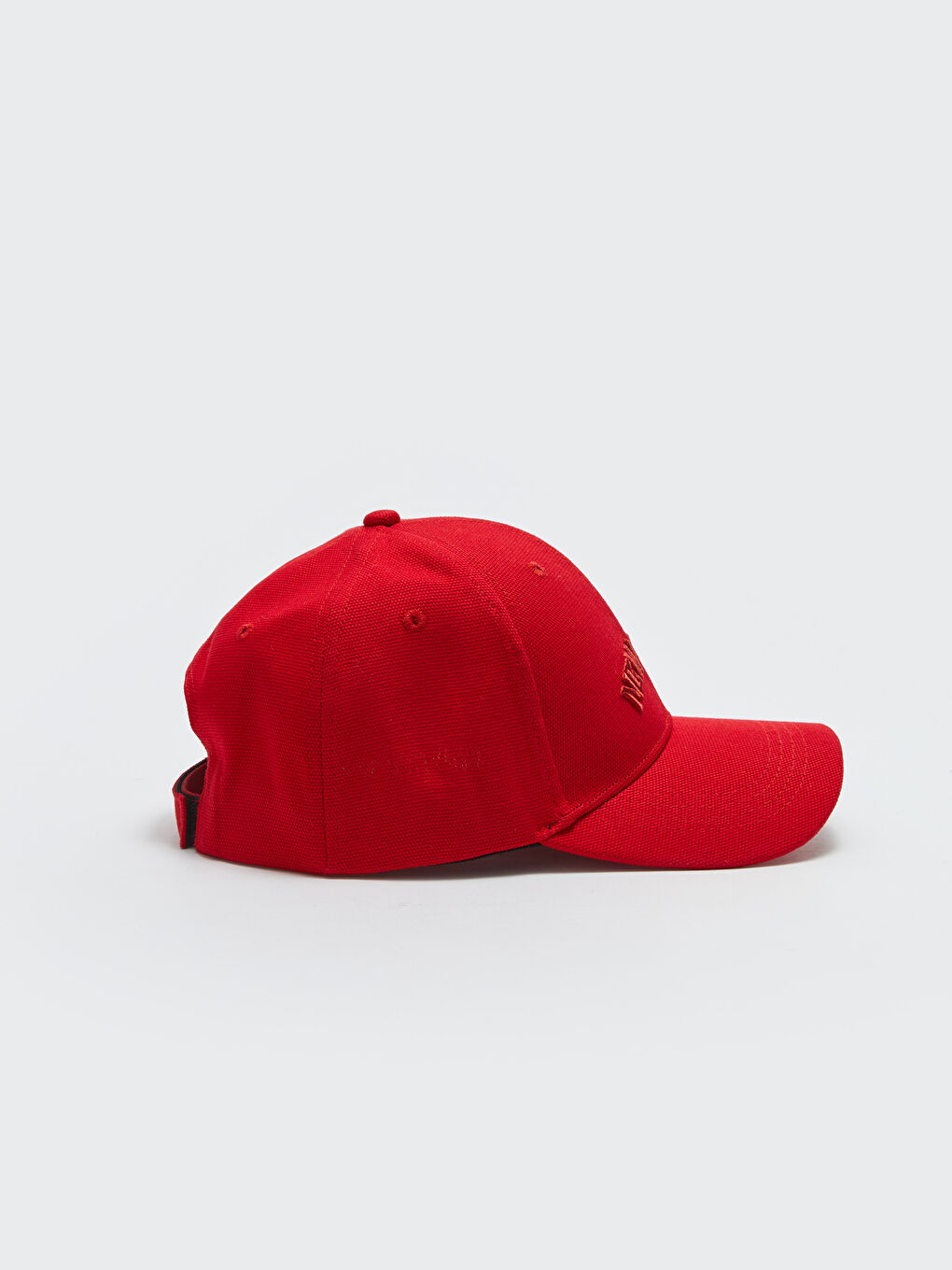 Kırmızı Yazı Nakışlı Erkek Kep Şapka-4