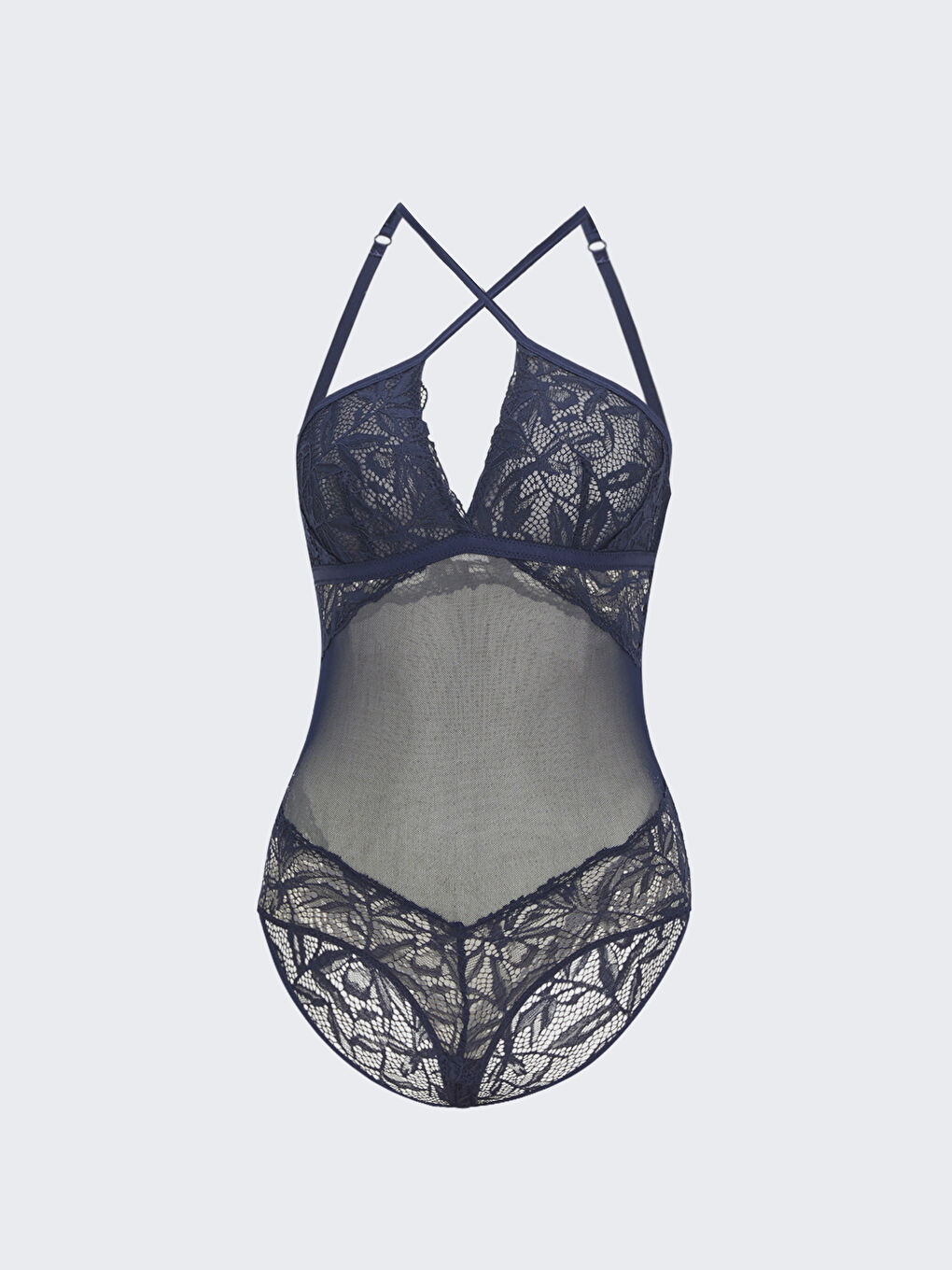 Lace Detailed Women's Bodysuit -S37987Z8-K7T