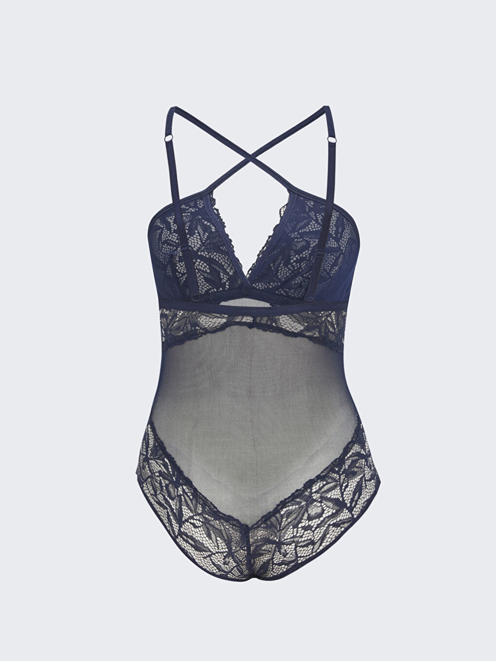 Lace Detailed Women's Bodysuit -S37987Z8-K7T