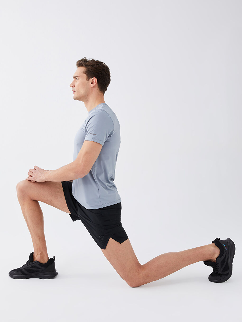 Regular Fit Men's Sport Shorts -S38038Z8-CVL