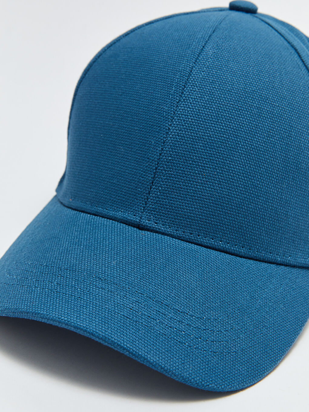 Petrol Düz Erkek Kep Şapka-3