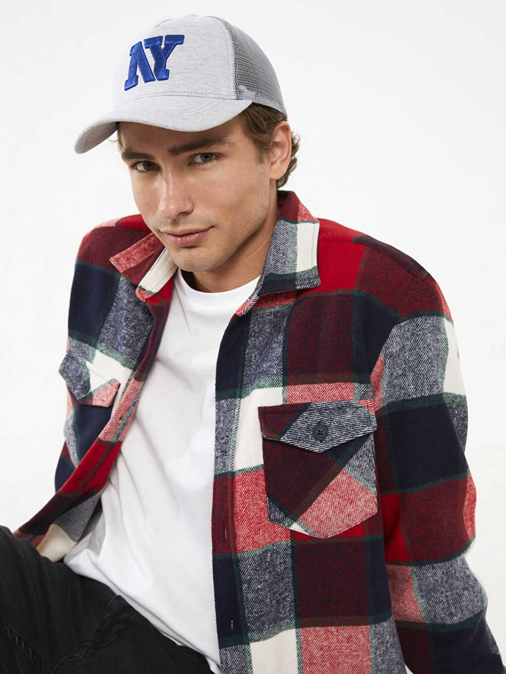 XSIDE Embroidered Men's Baseball Cap -S38048Z8-LAL